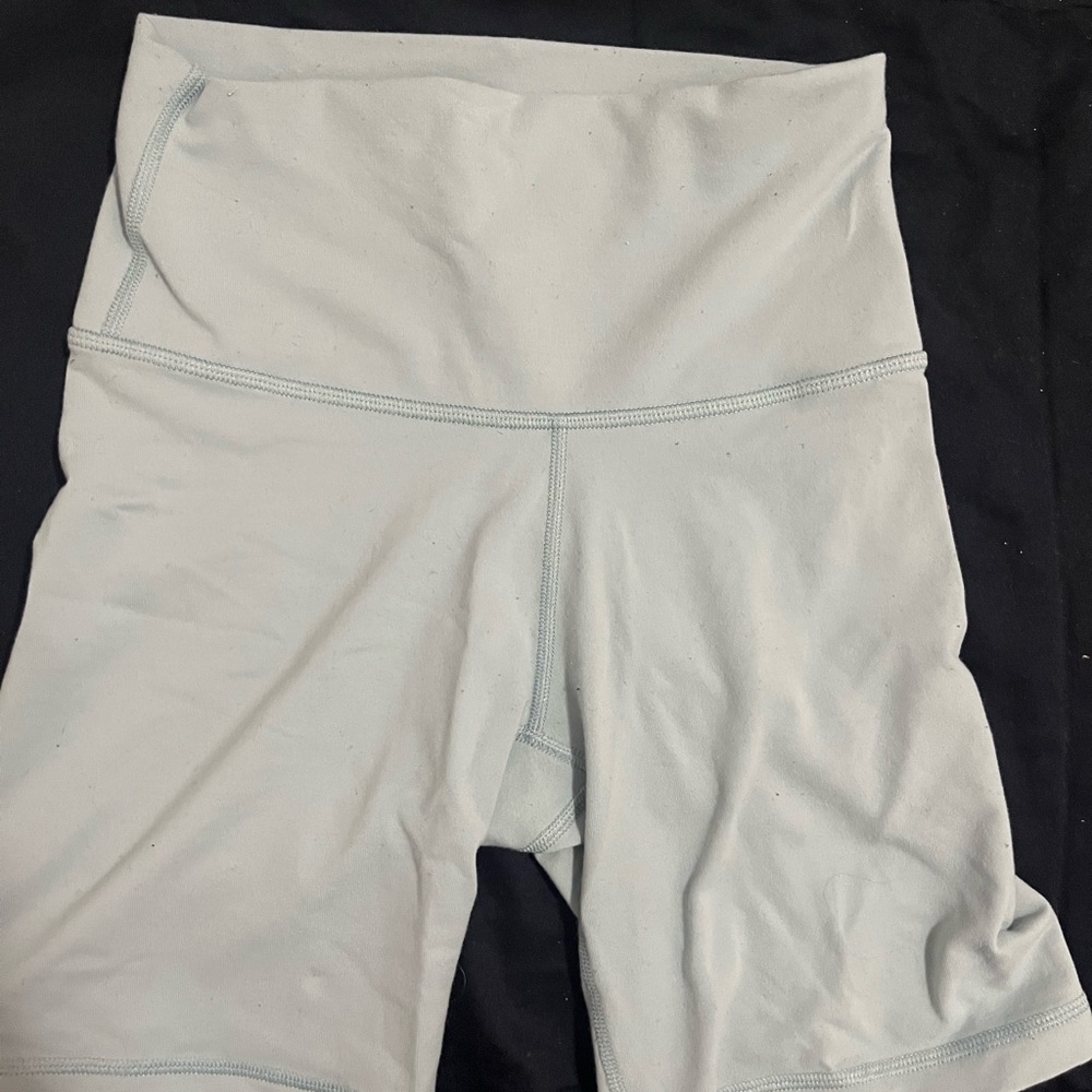 Light Blue TNA Biker Shorts